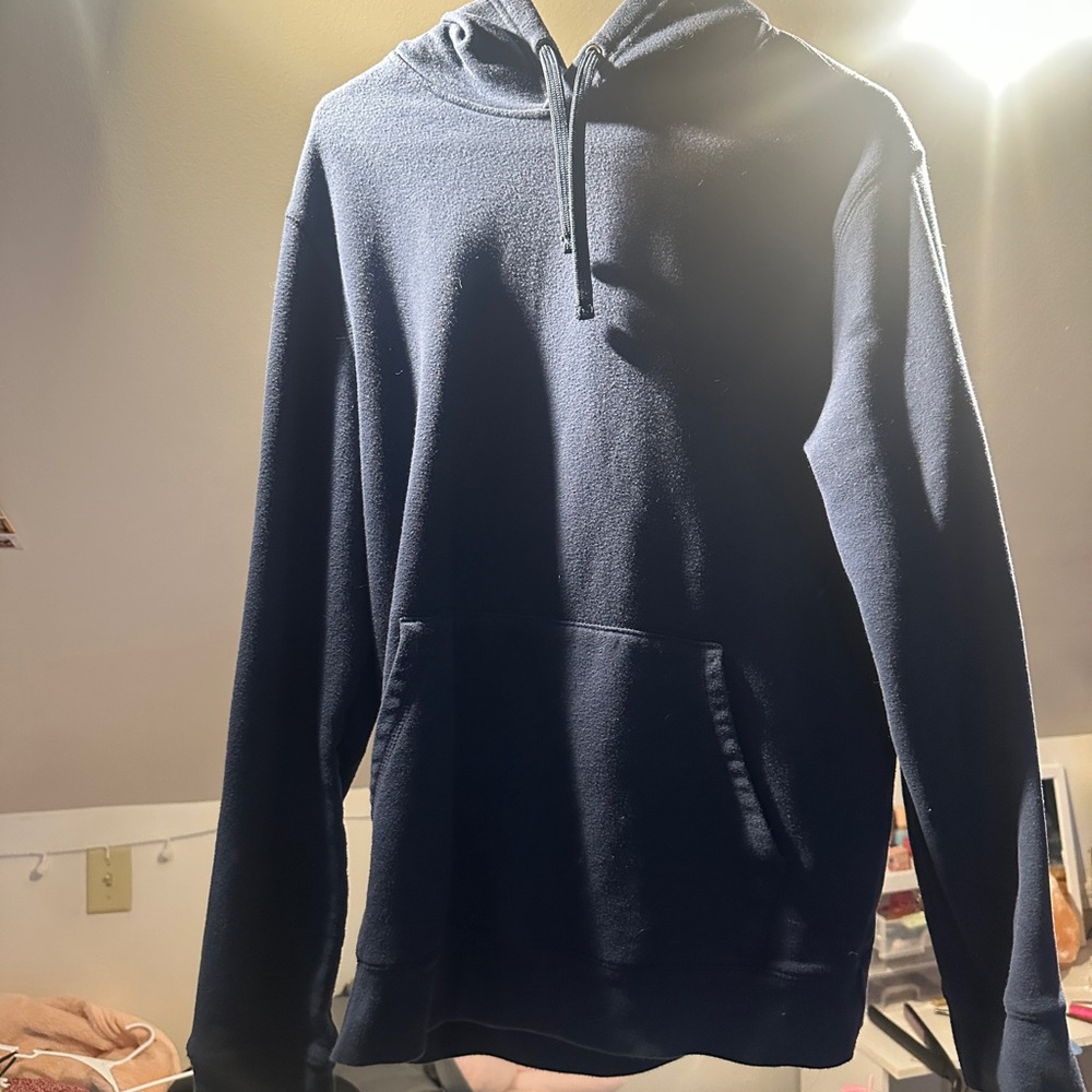 Men’s blue hoodie